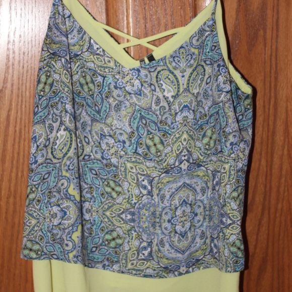 Maurices patterned tank top - Picture 1 of 3